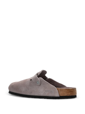 Boston suede clogs