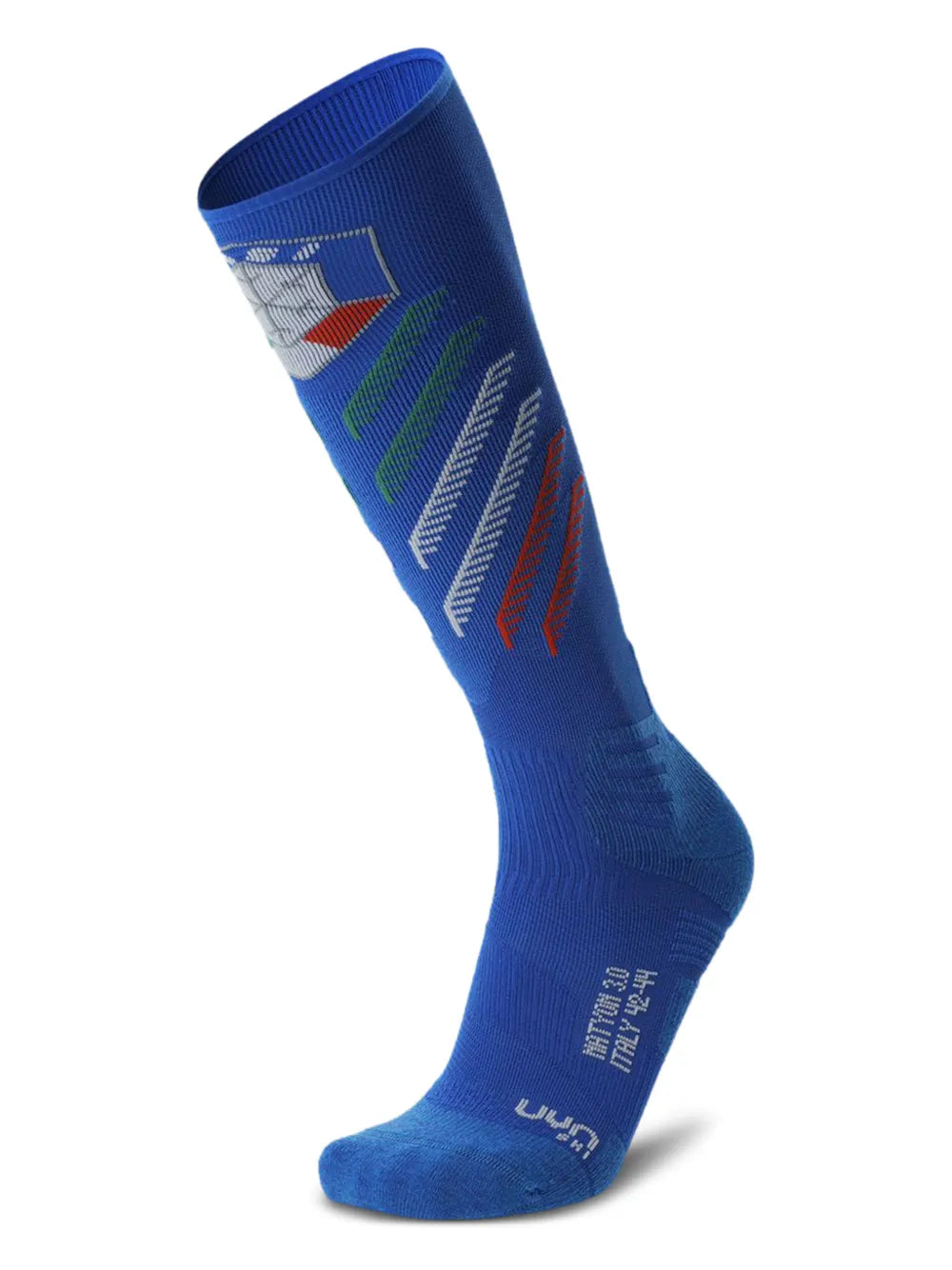 diagonal stripe socks