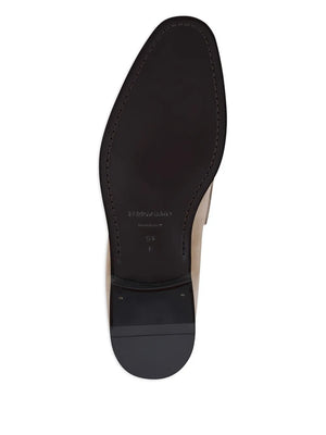 Bentley suede loafers