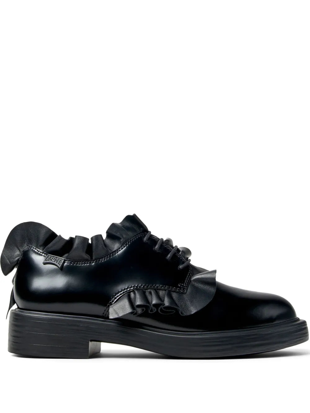 Dean ruffled lace-up shoes
