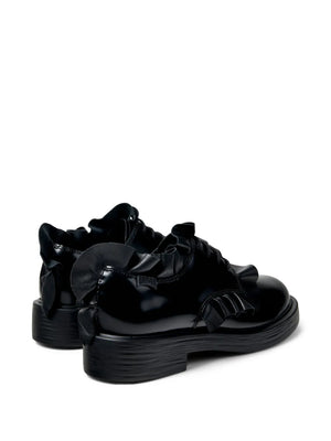 Dean ruffled lace-up shoes