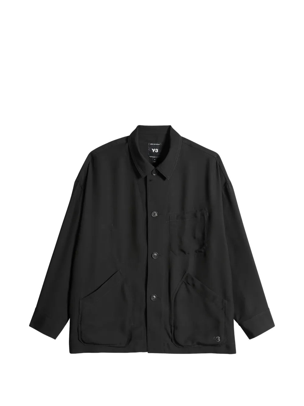 button-up front-pocket shirt