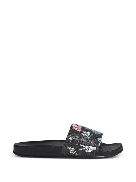graphics adilette flip-flops