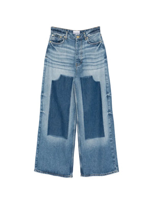 Baggy wide-leg jeans