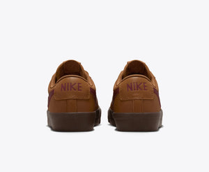 Nike BLAZER LOW PRO GT LIGHT BRITISH TAN/DARK TEAM RED