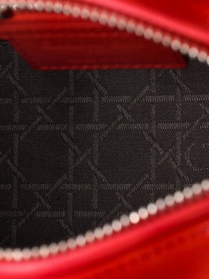 Lady Dior Bag Cannage Quilt Patent Medium satchel
