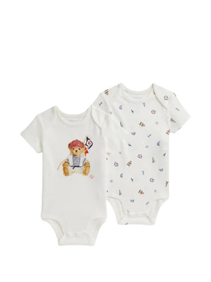 polo bear printed babywear
