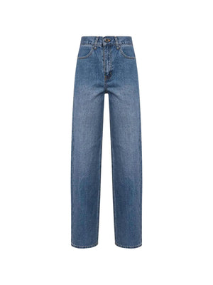 rhinestone straight jeans