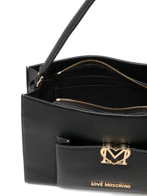 logo-plaque tote bag