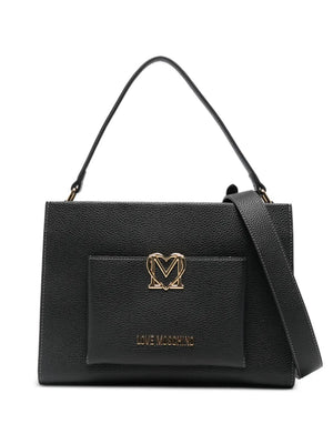 logo-plaque tote bag