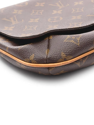 monogram-pattern shoulder bag