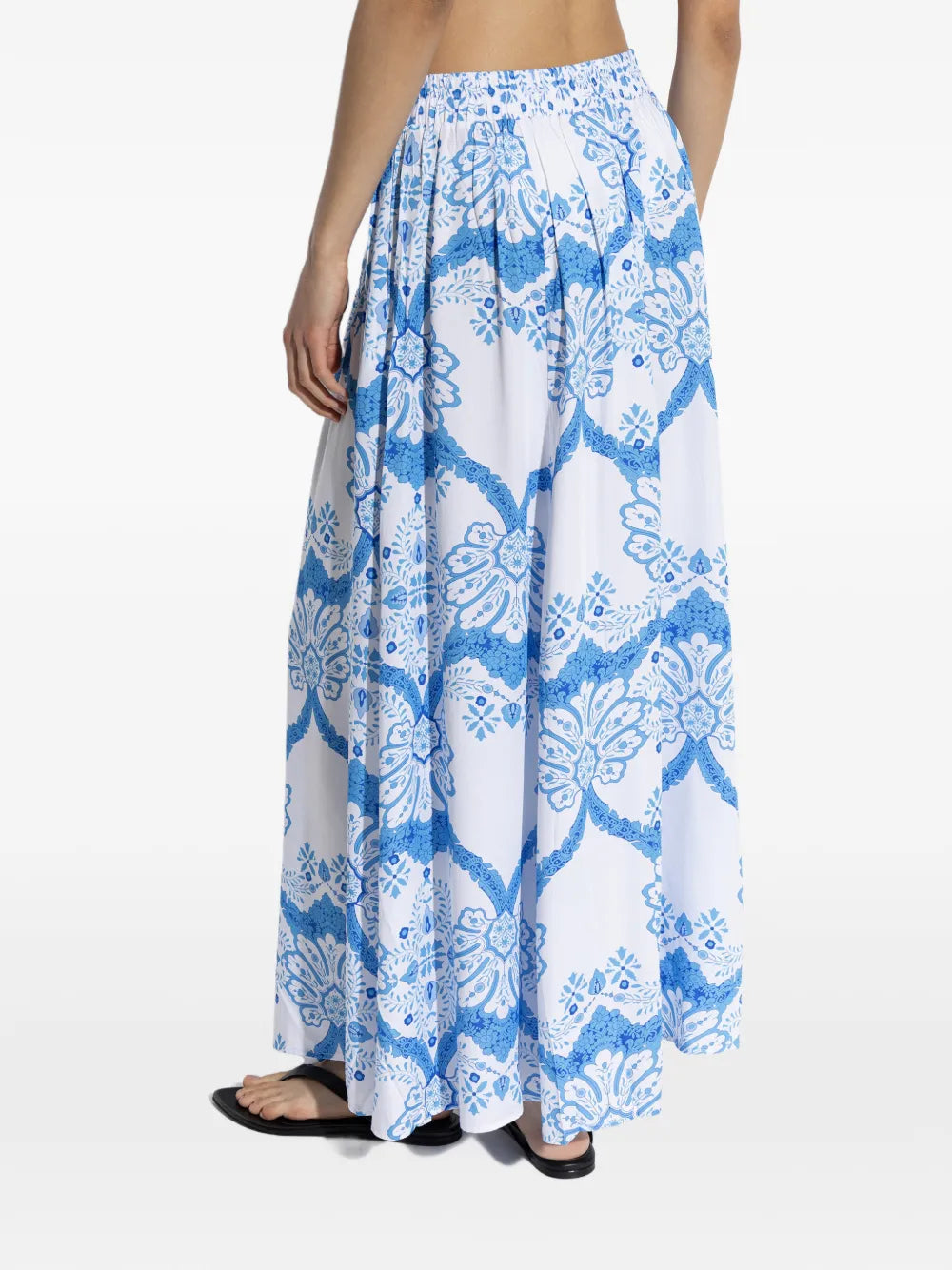 Shiloh floral-print skirt