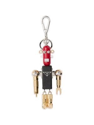 Robot keyring charm