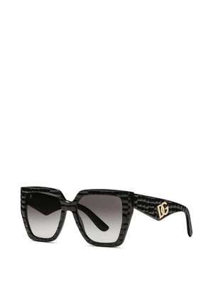 DG crossed square sunglasses