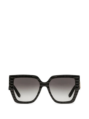 DG crossed square sunglasses