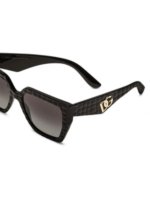DG crossed square sunglasses