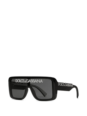 logo rectangle sunglasses