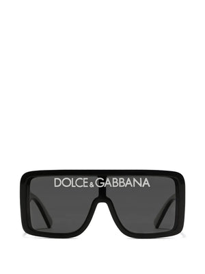logo rectangle sunglasses