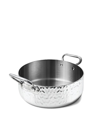 hammered inox pan
