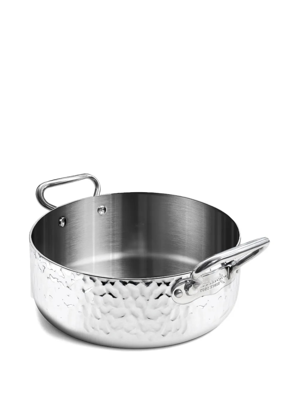 hammered inox pan