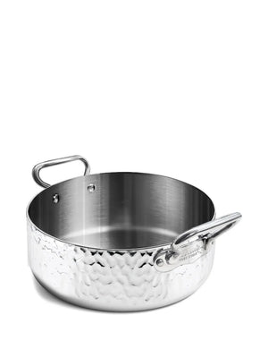 hammered inox pan