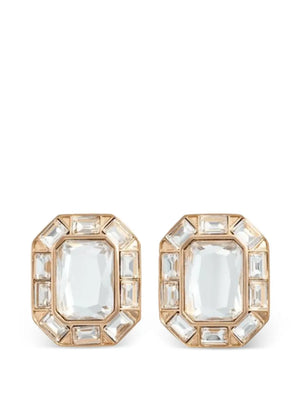 crystal-embellished earrings
