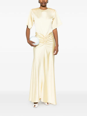 Iris draped maxi dress