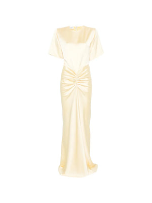Iris draped maxi dress