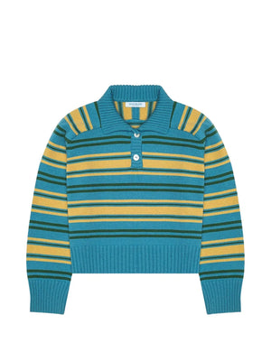 striped polo
