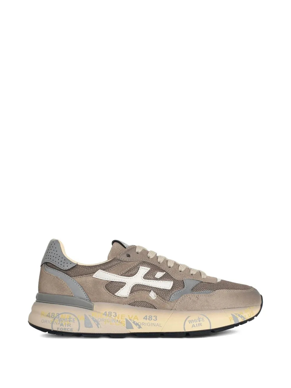 Mick suede logo sneakers