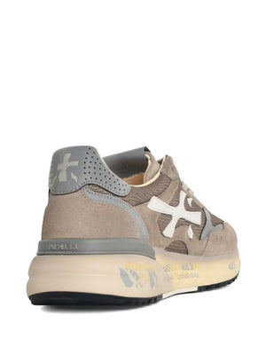 Mick suede logo sneakers