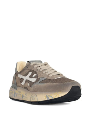 Mick suede logo sneakers