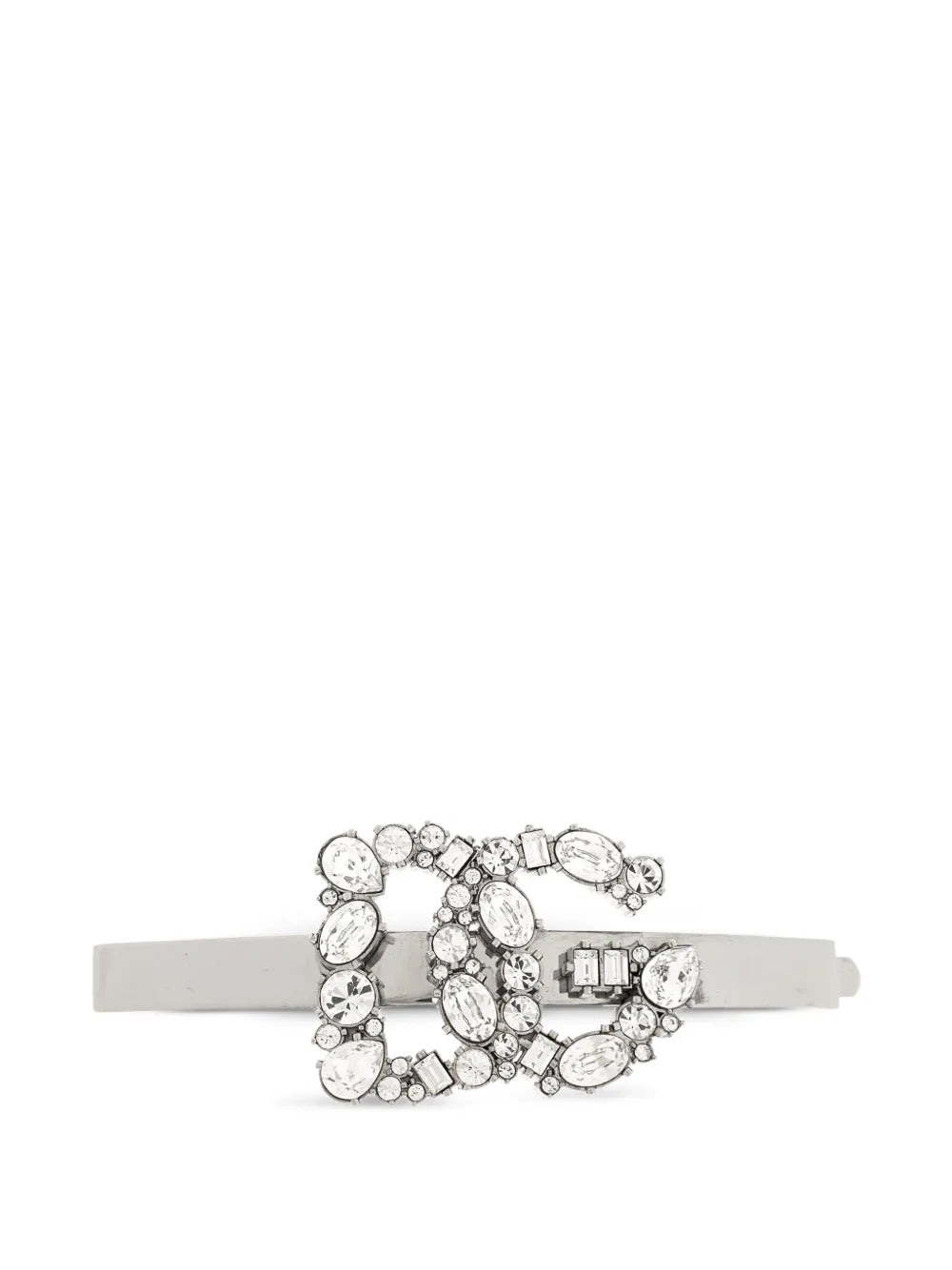 logo-embellished hair clip