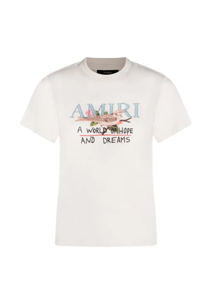 bird-print T-Shirt