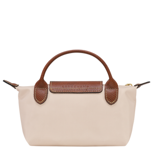 Longchamp Le Pliage Original pouch with handle in the color Paper