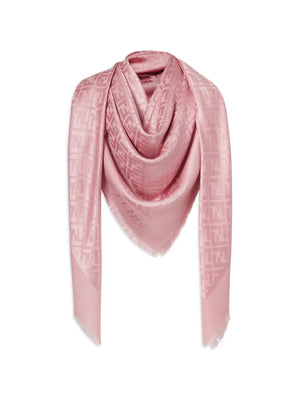 monogram scarf