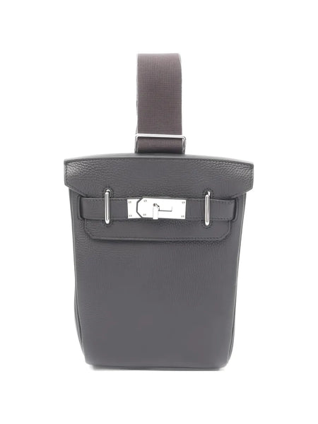 2023 PM Kelly Akkad leather backpack
