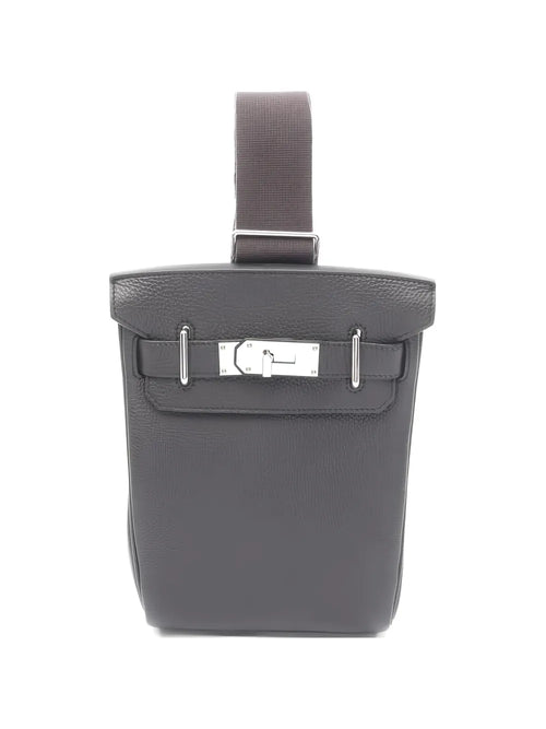 2023 PM Kelly Akkad leather backpack