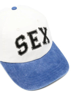 embroidered-detail cap