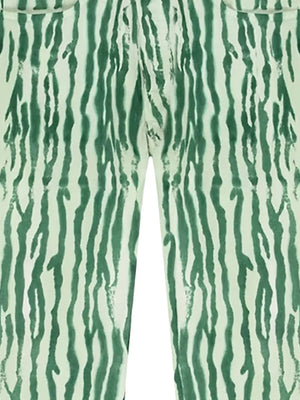 striped jeans