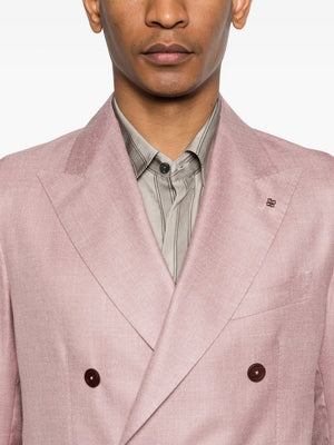 double-breasted pockets blazer