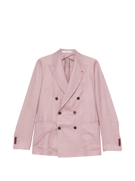 double-breasted pockets blazer