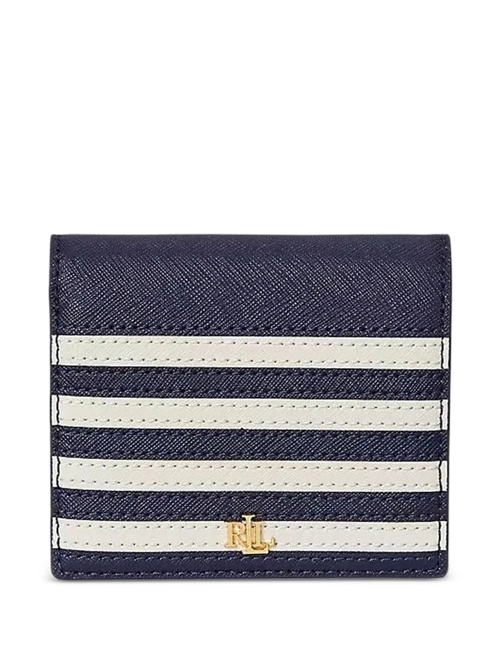 striped wallet