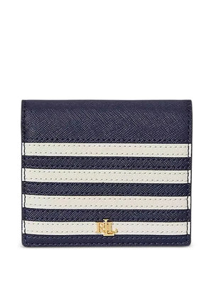 striped wallet