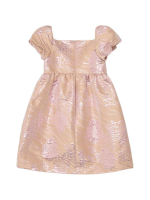 ruffled floral dress