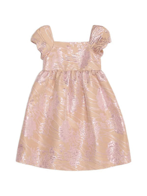 ruffled floral dress