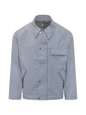 x Paul Smith gingham-pattern shirt jacket