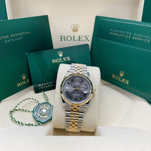 Rolex | Datejust | 126233 | Steel | 36 mm | Gold/Steel | Silver | Automatic