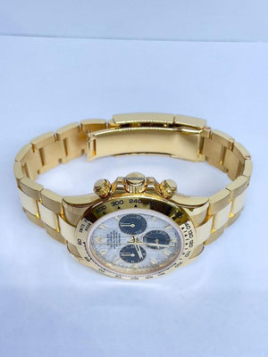 Rolex | Daytona | 116508 | Yellow gold | 40 mm | Yellow gold | Silver | Automatic