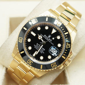 Rolex | Submariner | 126618LN | Yellow gold | 40 x 41 mm | Yellow gold | Black | Automatic